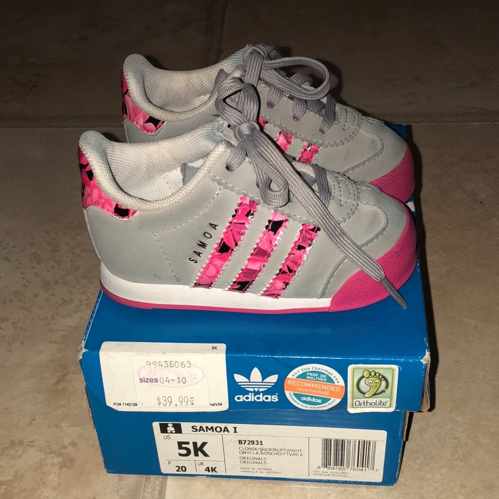 Baby girl Adidas sneakers